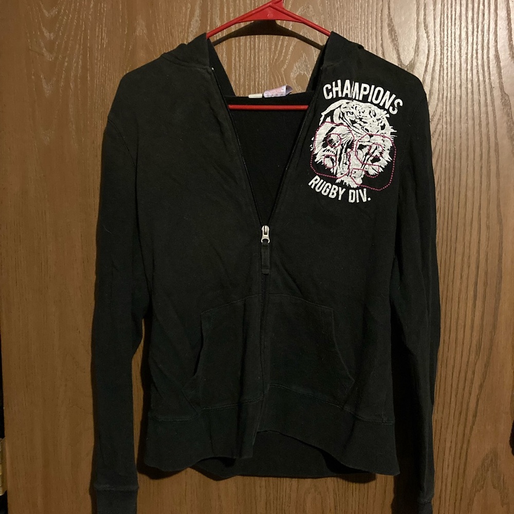 GUC Y2K Lightweight Zip-Up Hoodie